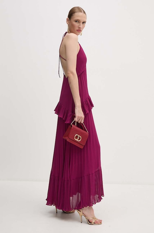 Twinset rochie maxi violet 242TP2481