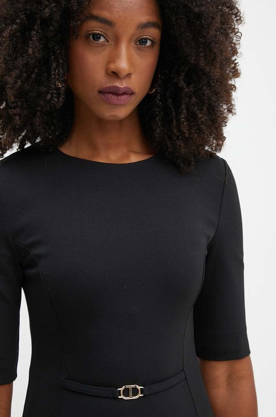 Twinset sukienka czarny 242TP224E