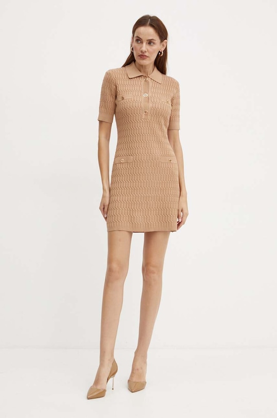 Twinset sukienka 242TP3343 brązowy AW24