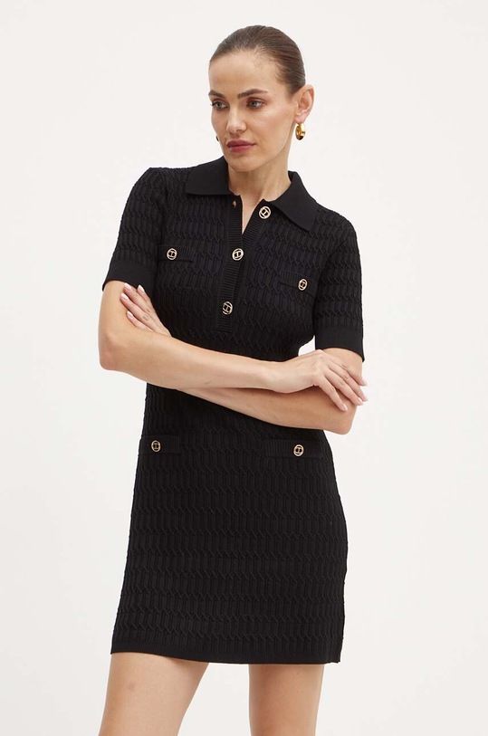 Twinset sukienka 242TP3343 czarny AW24