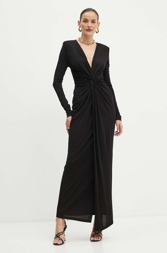 Twinset vestito maxi nero 242TP2360
