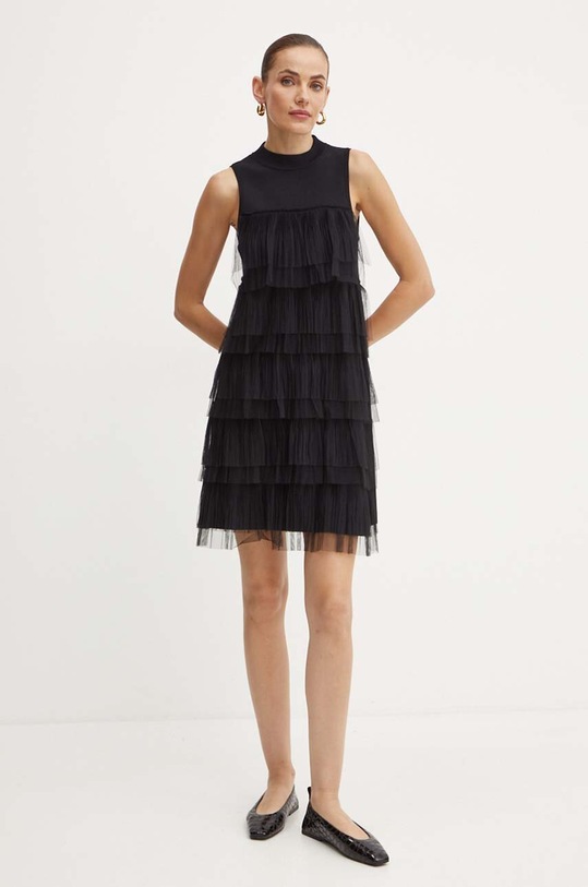 Φόρεμα Twinset 242AP3091 μαύρο AW24