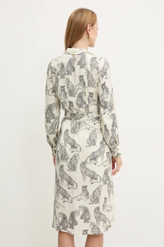 Odzież Twinset sukienka 242TP2232 beżowy