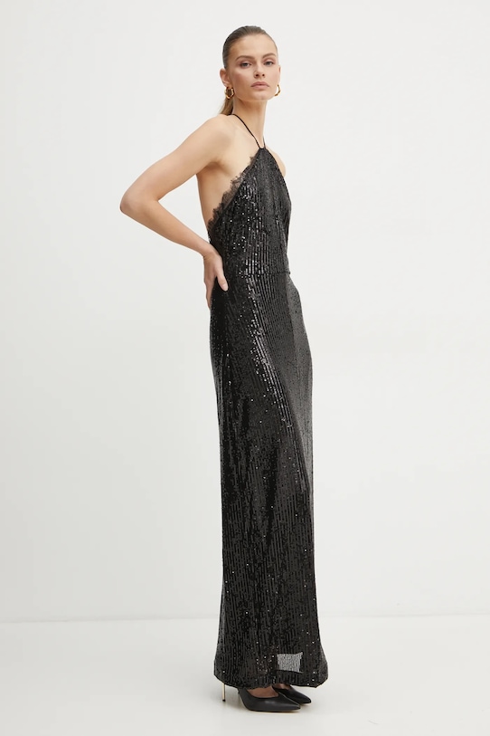 Twinset rochie negru 242AT2340