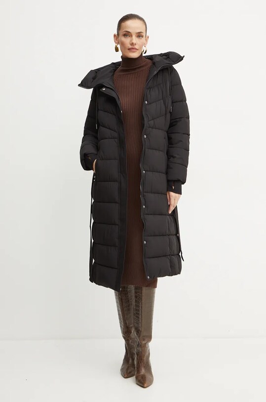 Сукня з домішкою вовни Twinset 242TT3062 коричневий AW24