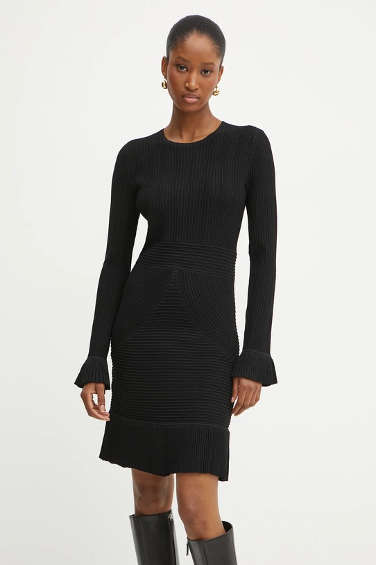 Šaty Twinset mini černá 242TT3121