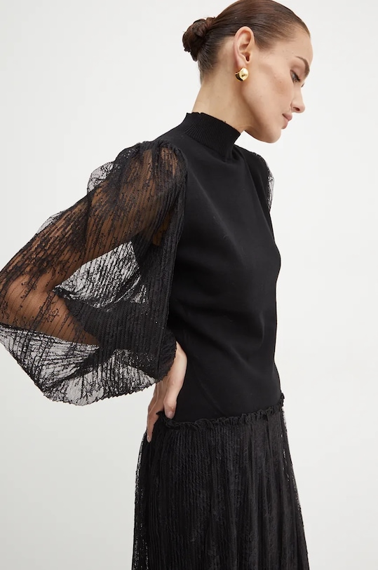 Haljina Twinset 242TT3161 crna AW24