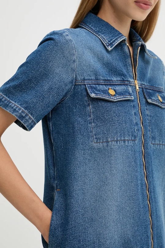 A.P.C. rochie din denim robe amanda COGZU.F35104 albastru