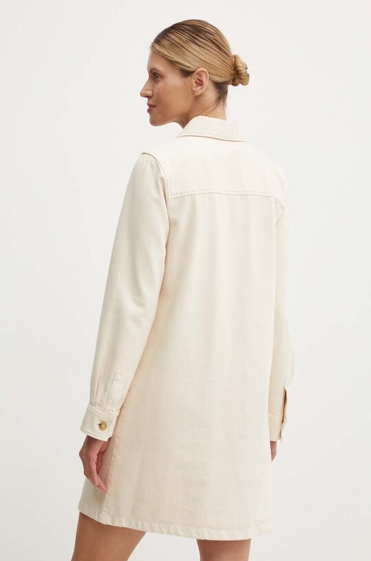 Odzież A.P.C. sukienka jeansowa robe mia COGZV.F05878 beżowy