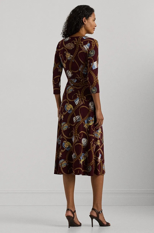 Šaty Lauren Ralph Lauren 250951440 červená AW24