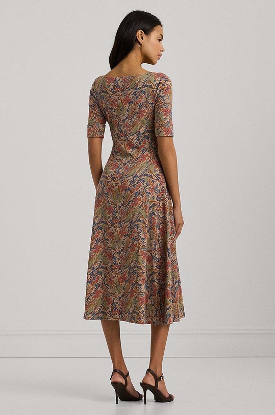 Бавовняна сукня Lauren Ralph Lauren 250951441 білий AW24