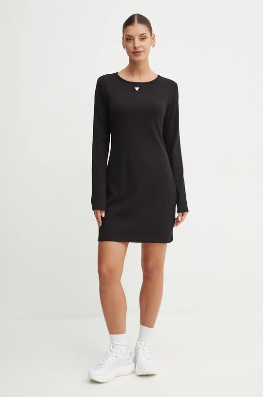 Guess sukienka FRANCIE V4BK00.KCHQ1 czarny NC24