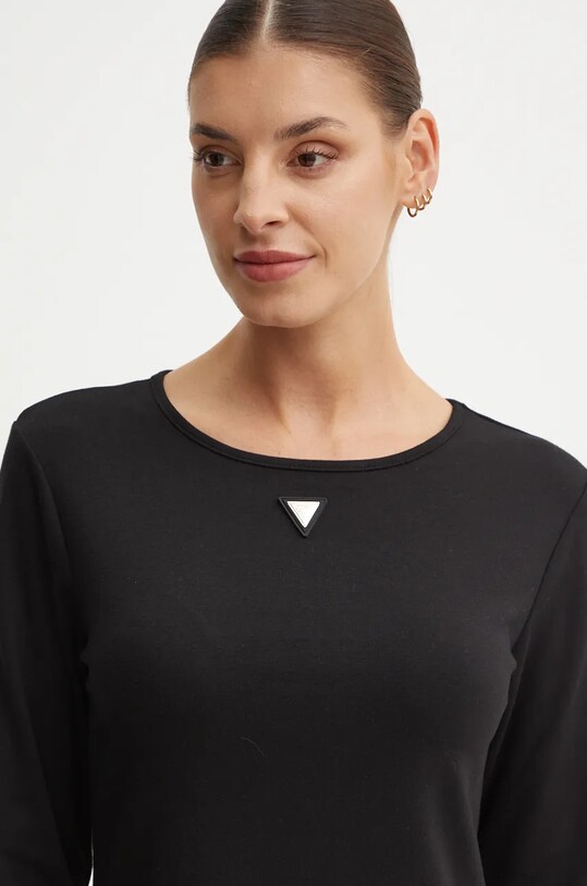Guess sukienka FRANCIE czarny V4BK00.KCHQ1