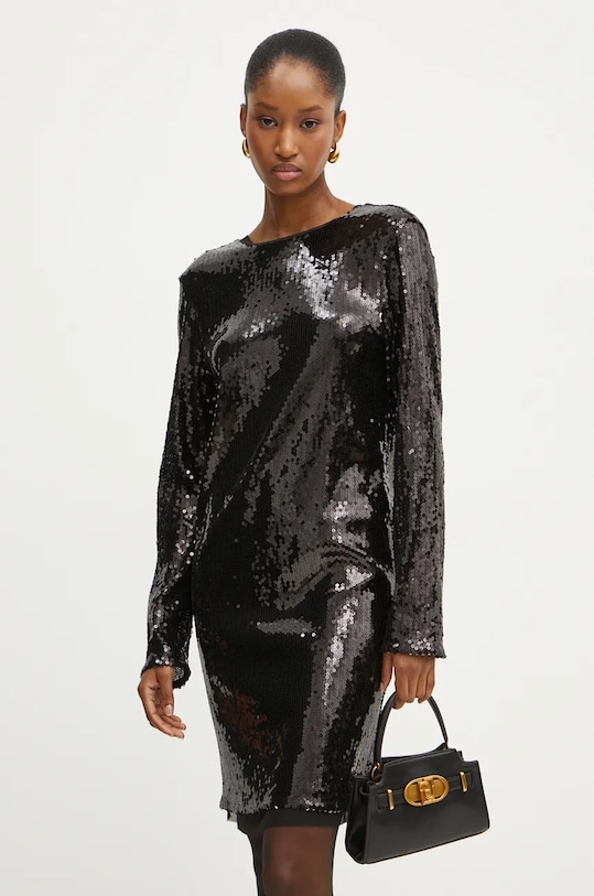 Šaty Boss Orange mini černá 50535547