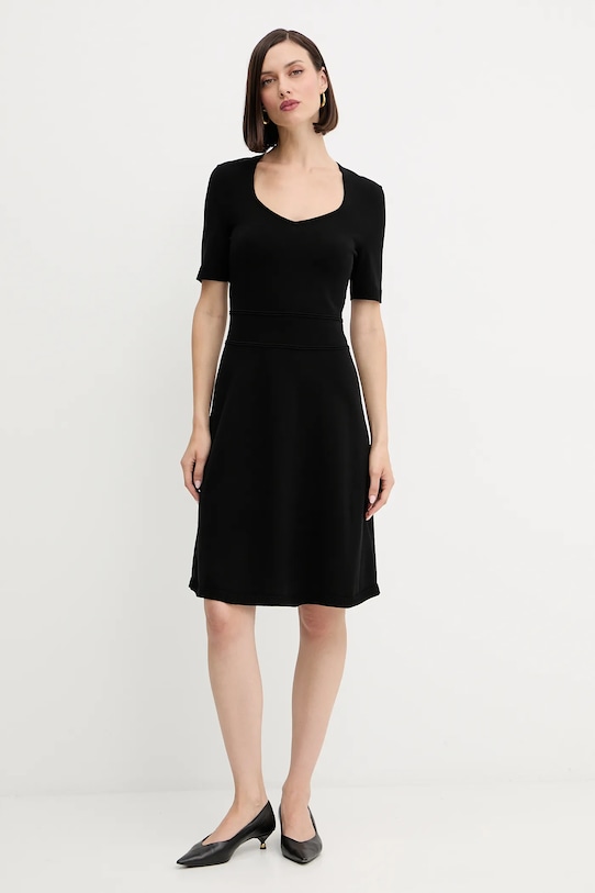 Boss Orange rochie mini negru 50519298