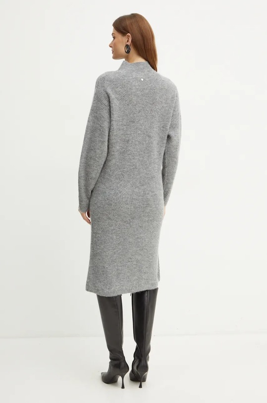 Oblečení Vlněné šaty Boss Orange 50525127 šedá