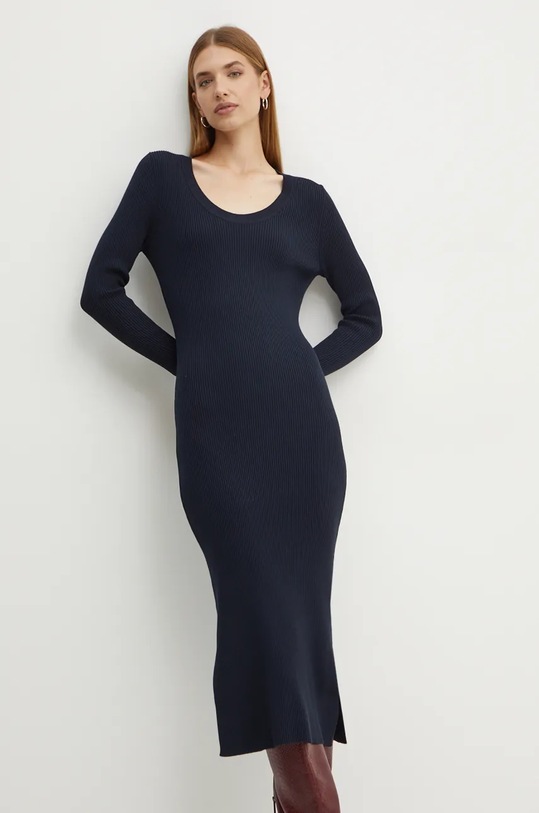 Платье Boss Orange 50525179 тёмно-синий AW24