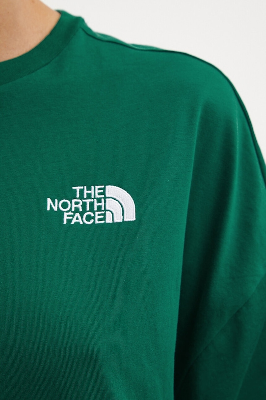 The North Face rochie Essential Tee Dress NF0A87NFNL11 verde
