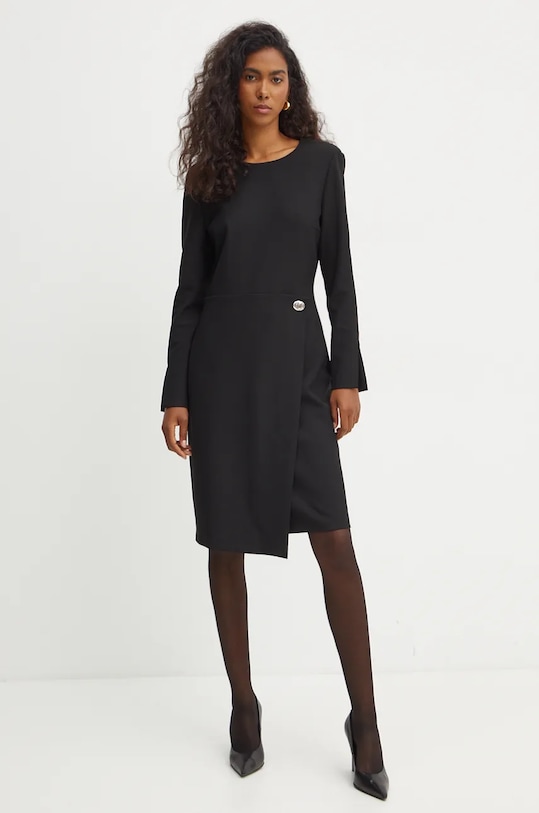 BOSS rochie mini negru 50504186