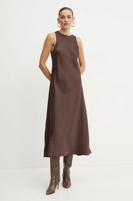 MAX&Co. vestito maxi marrone 2426226013200