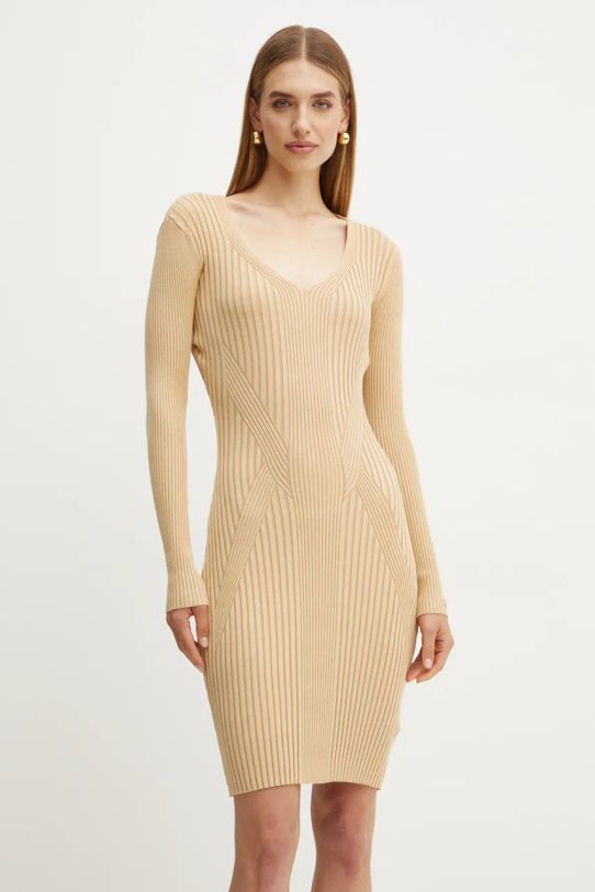 Guess rochie ISABELLA mini bej W4BK07.Z3HP2