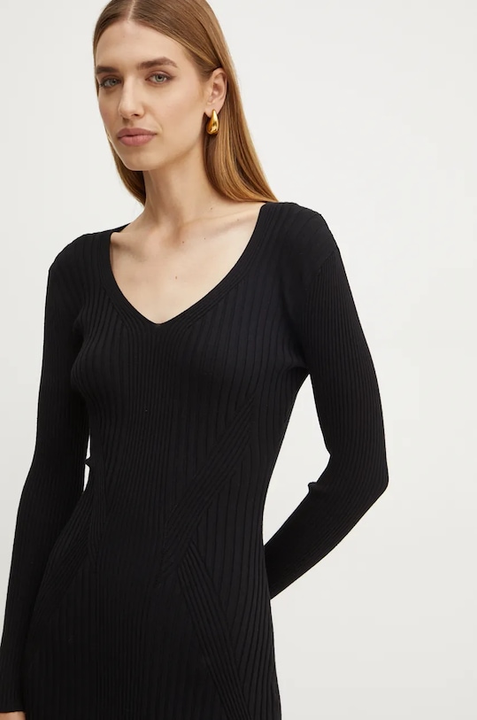 Šaty Guess ISABELLA čierna W4BK07.Z3HP2