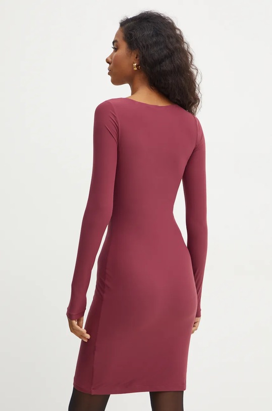 Ρούχα Φόρεμα Guess AMIRA W4BK09.KCDE0 μπορντό