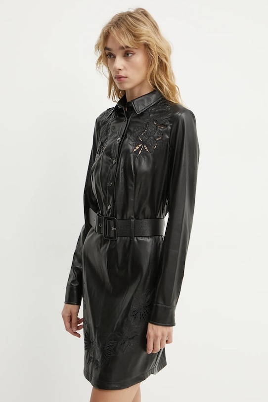 Guess rochie GABRIELLE fixat negru W4BK16.WGIK0