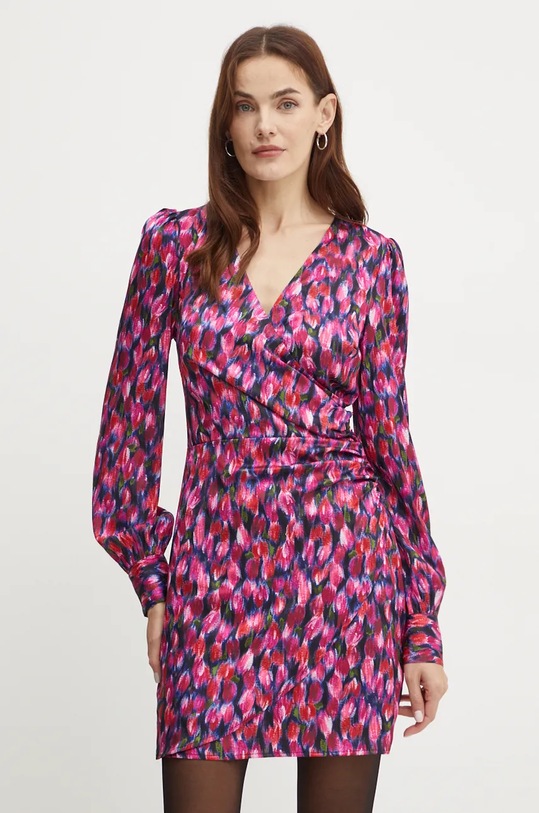 Šaty Guess MARION mini růžová W4BK40.WGLK2