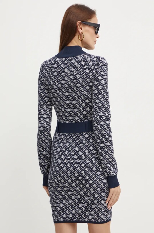 Одежда Платье Guess LISE W4BK43.Z37K0 тёмно-синий