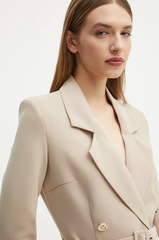Guess sukienka LEONIE beżowy W4BK46.WGLO2