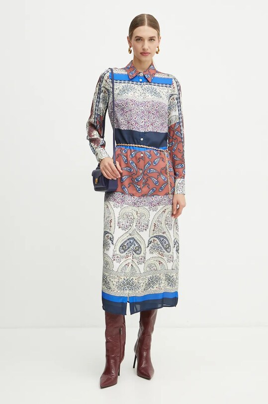 Guess rochie FLORIANE fixat multicolor W4BK90.WFQM2