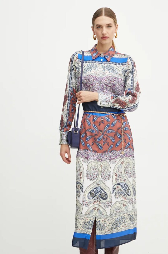 Guess rochie FLORIANE multicolor W4BK90.WFQM2