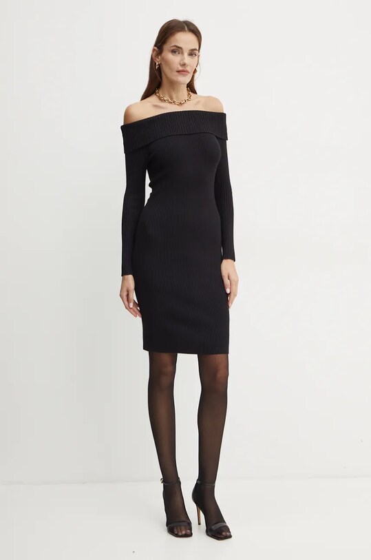 Guess sukienka JULIA W4BK97.Z2YJ2 czarny AW24