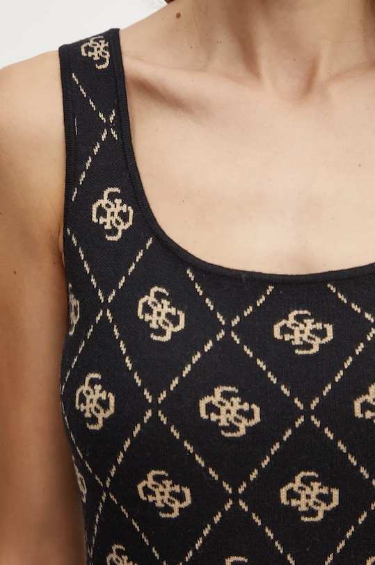 Сукня з домішкою вовни Guess SARAH W4BK98.Z3JD2 чорний