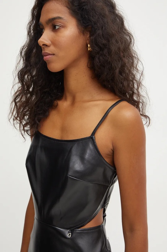 Сукня Guess FLAVIENNE чорний W4PK1P.WF8P0