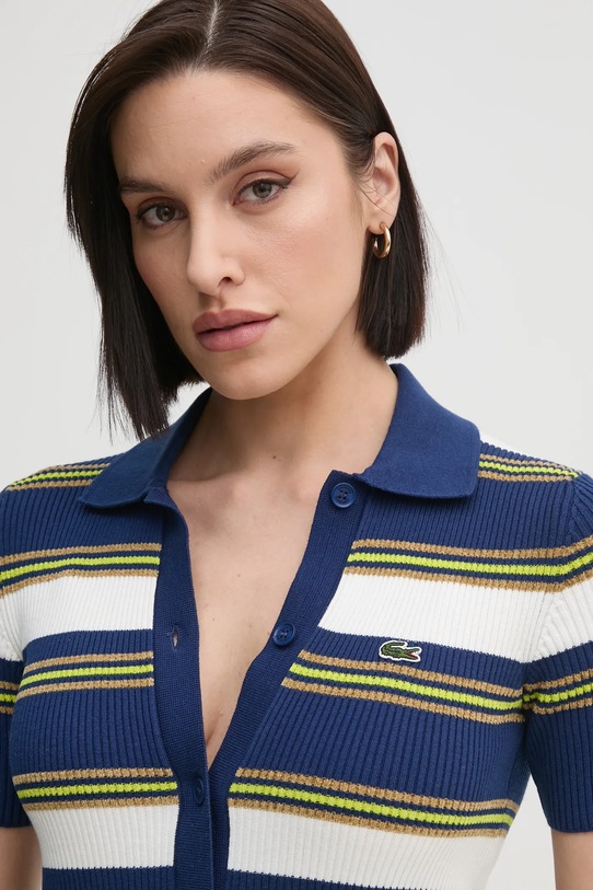 Lacoste sukienka EF2554 granatowy