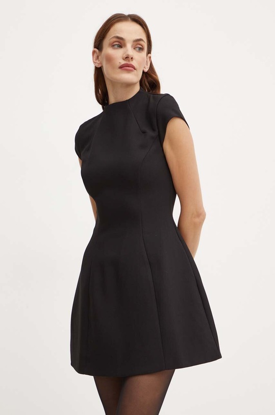 Bardot vestito DELPHI mini nero 59329DB