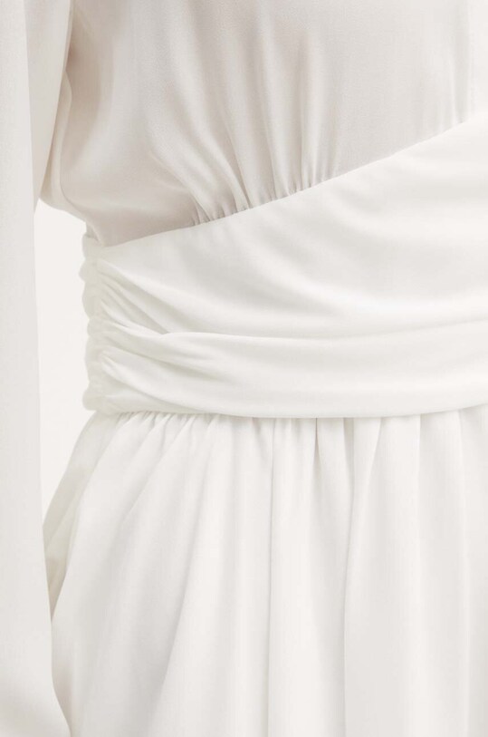 Φόρεμα Bardot JUSTINA 59374DB λευκό