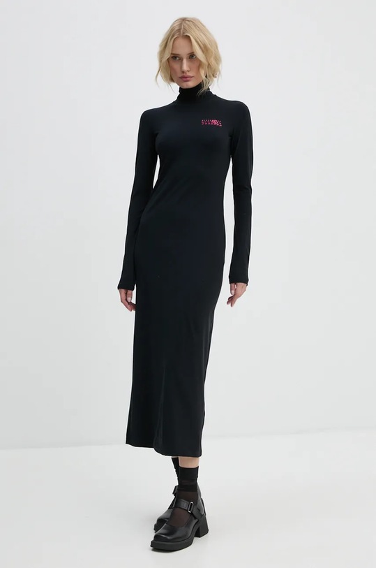 MM6 Maison Margiela dress maxi black S62DG0036.M20039