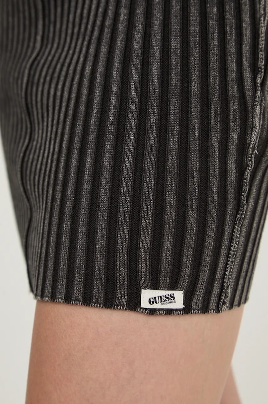 Obleka Guess Originals W4BK70.Z3JC0 črna
