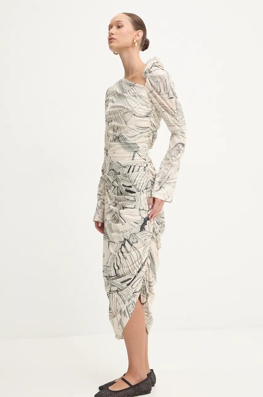 Рокля Stine Goya D002.2245 бежов AW24