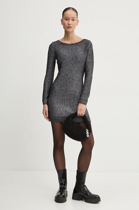 Haljina HUGO 50522563 crna AW24