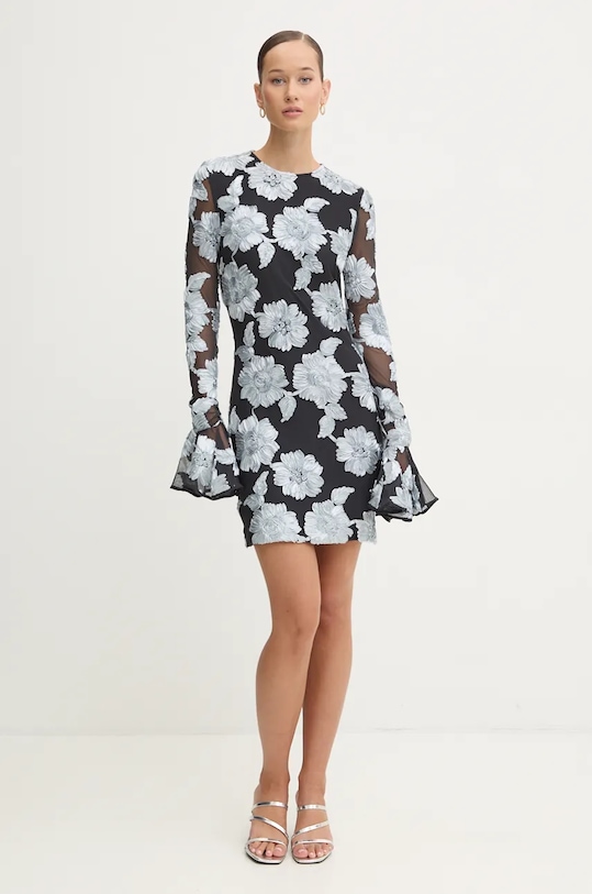 Šaty Rotate 1130391206 černá AW24