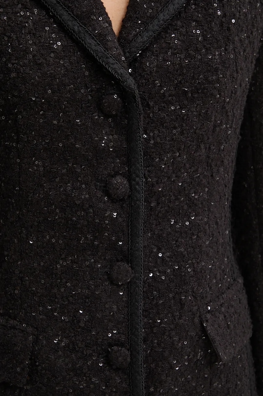 Rotate rochie din amestec de lana 113089100 negru