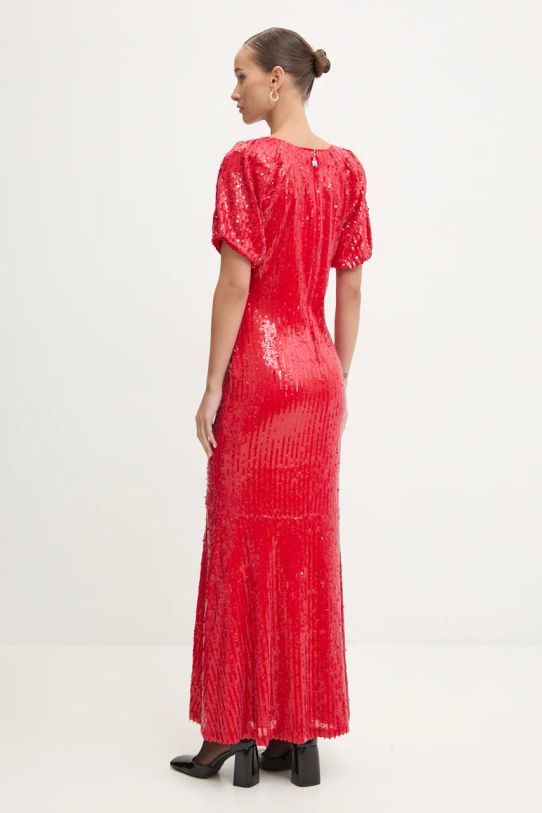 Ρούχα Φόρεμα Rotate 1131513017 κόκκινο