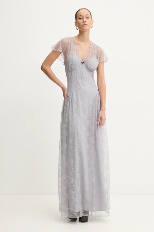 Rotate rochie mini gri 113275039