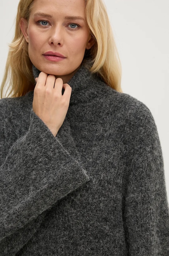 Gestuz sukienka wełniana szary 10909447