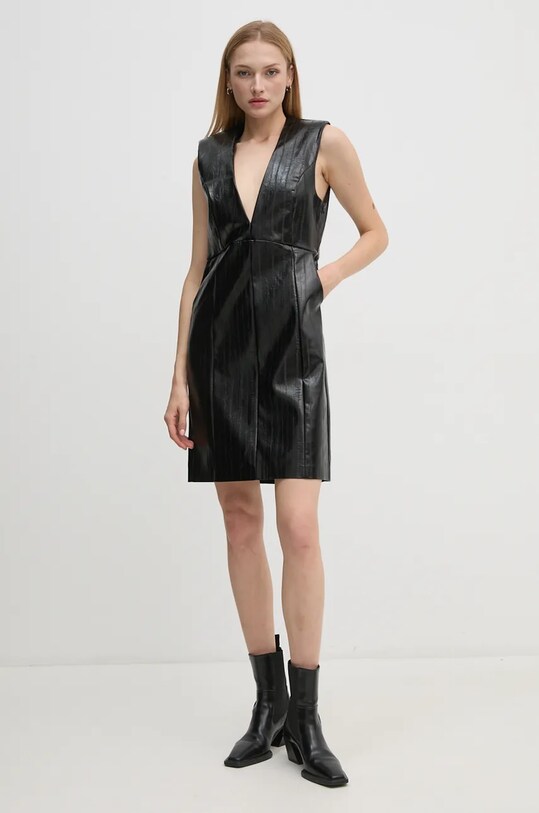 Сукня Sisley 4S6DLV06O чорний AW24