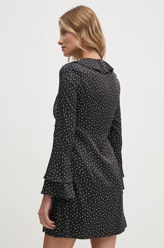 Odzież Sisley sukienka 4ETLLV06V czarny